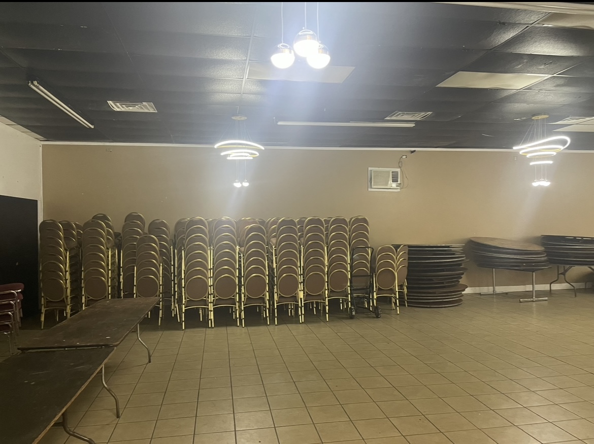 Interior of Nico Hall, a 6,000 square foot event venue in Nashville, TN